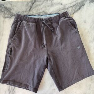 Mack Weldon Ace Sweat Shorts in Gray Sz M
